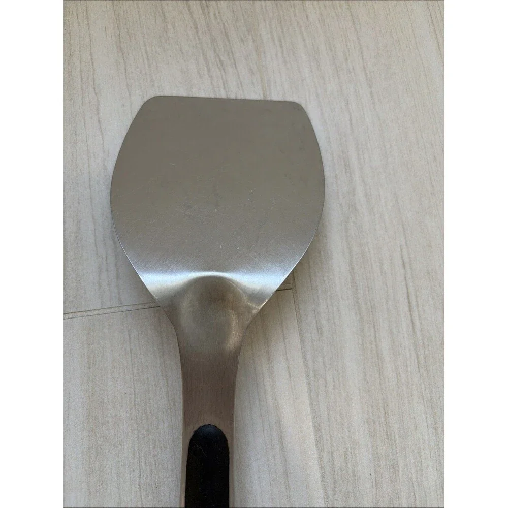 Calphalon Stainless Steel Solid Spatula Heavy Duty Cooking Comfort Grip 13-1/2